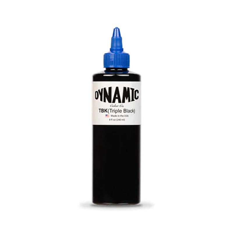 Dynamic Triple Black 8oz-240ml Siyah Dolgu - Dolum Dövme Boyası