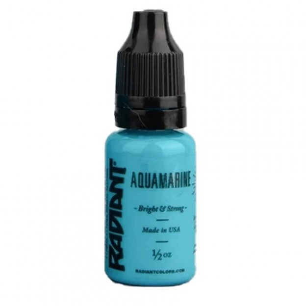 Radiant Aquamarine Dövme Boyası 1/2 Oz