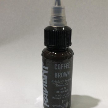 Radiant Coffee Brown Dövme Boyası 1/2 Oz