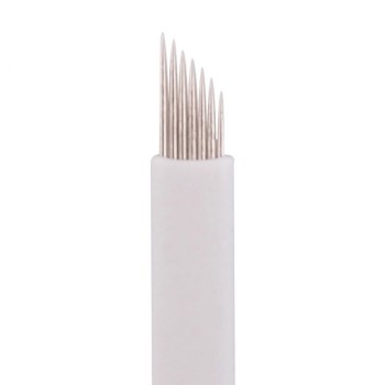 Microblading 9 Pin - Kalıcı Makyaj Kıl Tekniği İğnesi