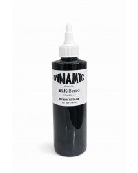 Dynamic Color Black Tattoo Ink 8 Oz - Siyah Dovme Boyası