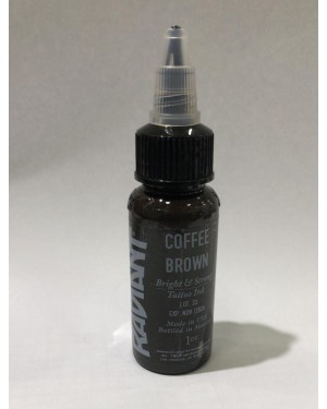 Radiant Coffee Brown Dövme Boyası 1/2 Oz