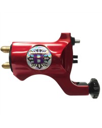 Dövme Makinesi Rotary - Hibrit Liner & Shader - Kırmızı Renk